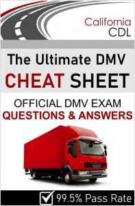 California DMV CDL Masterclass & Cheat Sheet – Ace Your DMV Test