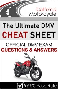 california motorcycle written test