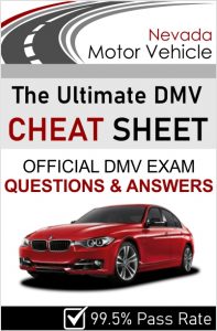 nevada dmv written test cheat sheet