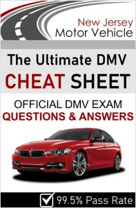 new jersey dmv permit test cheat sheet